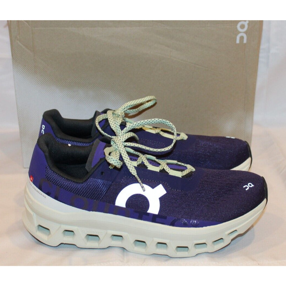 NIB ON CLOUD MEN'S CLOUDMONSTER ATHLETIC SHOES ACAI PURPLE NEW! - Picture 1 of 7